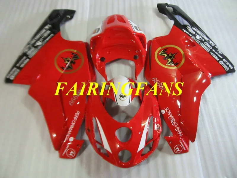 Литьевая форма Обтекатели кузова для DUCATI 749 999 03 04 ducati 2003 2004 Горячий красный
