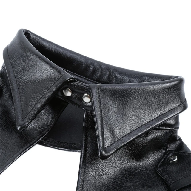 Arnés BDSM Leather Neck 4
