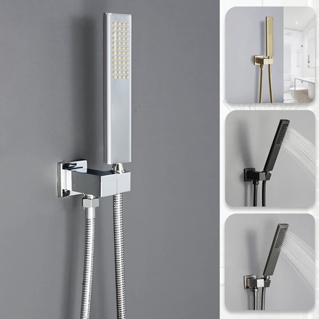 Adjustable Wall Mount for Hand Shower in Chrome