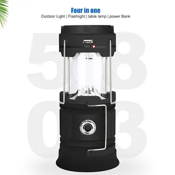 

Portable 3 In 1 Camping Light Hanging Tent Lantern Outdoor Waterproof LED Lamp JA55