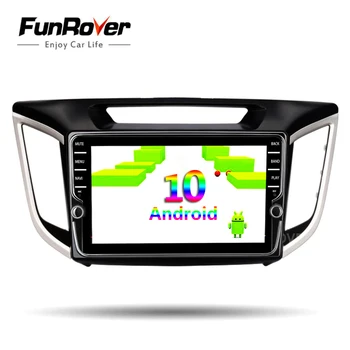 

Funrover android 10.0 car dvd gps multimedia player For hhyundai creta ix25 car dvd navigation radio video audio player car gps