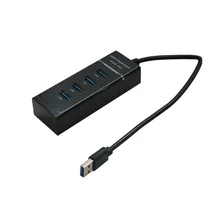5 Гбит/с usb 3,0 концентратор 4 порта usb-хаб высокоскоростной Мульти usb порт разветвитель 3 хаба для ноутбуков ПК Компьютерные аксессуары концентратор usb 3,0