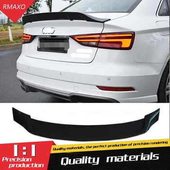 

For Audi A3 Spoiler 2014-2018 Audi A3 Spoiler R-K ABS plastic Material Car Rear Wing Color Rear Spoiler