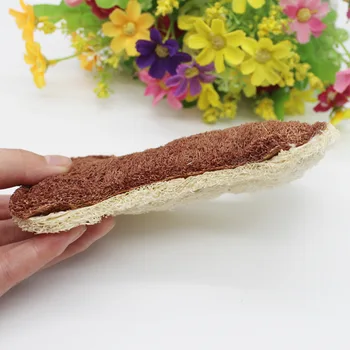 

Dog Tartar Oral Peculiar Smell Toy Molar Luffa Bone Pet Loofah Bone Large Size