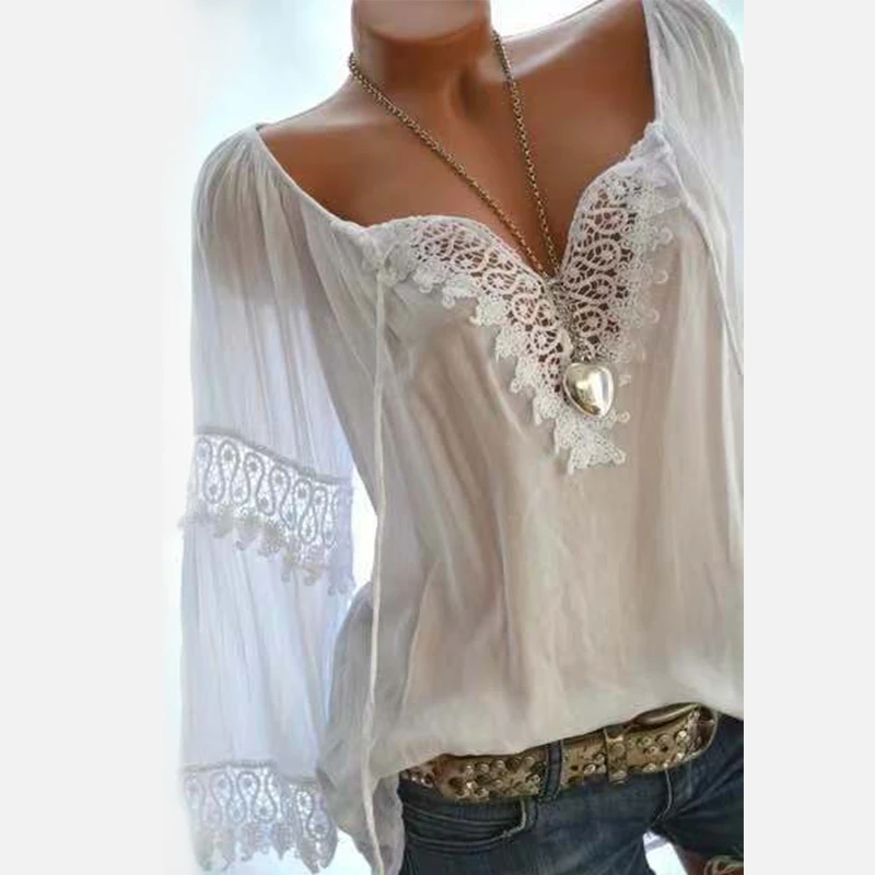 ladies plus size white blouses