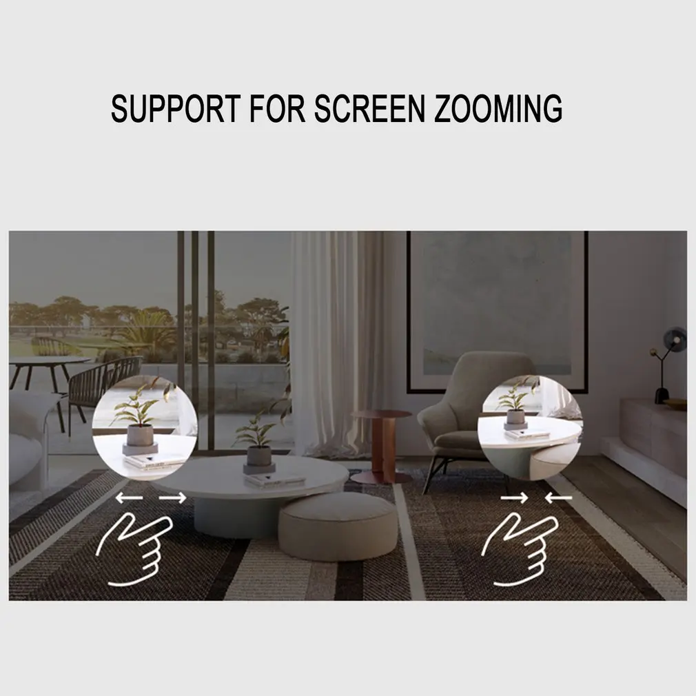 Wifi 720 P di Sicurezza Ip Pan Tilt Macchina Fotografica Senza Fili Ir 360 Gradi con 5 Antenne 110