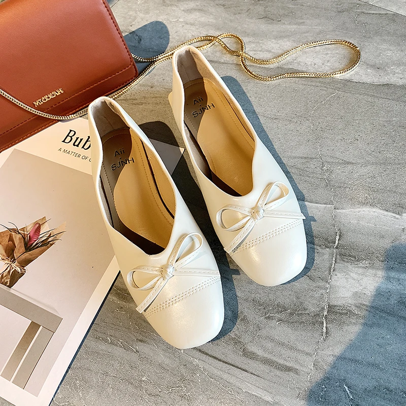 

2020 Women's New Spring Shoes Woman Flat Slip-On Leisure Shoes Fashion Girls Light Sneakers for Ladies Zapatos De Mujer U19-63