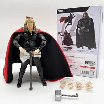 

SHF Thor Figure Endgame Avengers Endgame Infinity War 4 Marvel Hero SHF Hero Thor Action Figure Model Toy Gift Doll