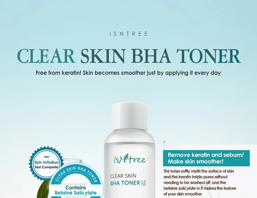bha toner isntree
