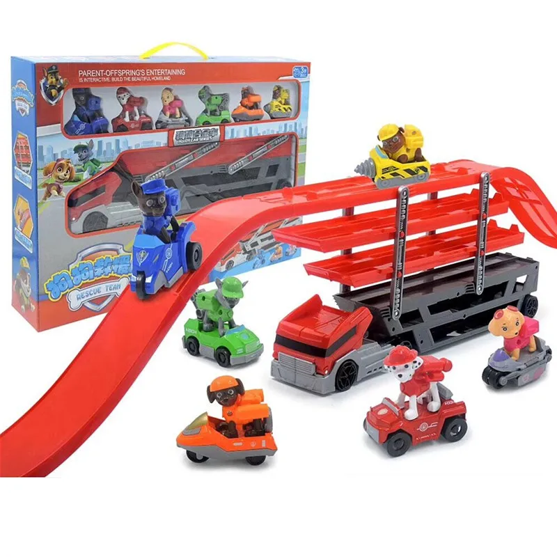 

Paw Patrol toys set patrulla Canina Anime Figurine Plastic paw patrol Action Anime Figure Model Toys for Children Best Gifts