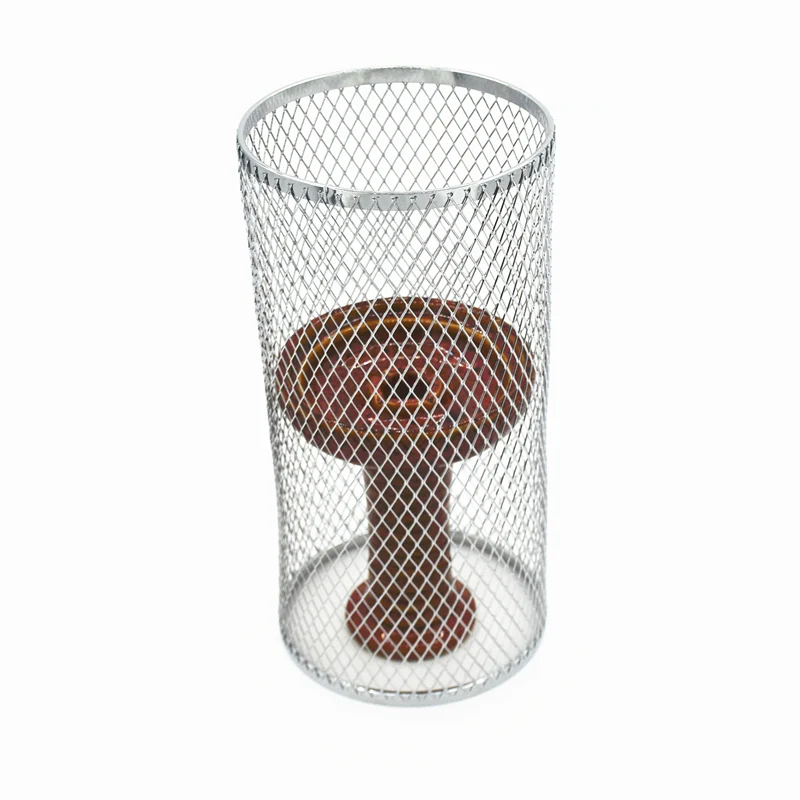 1 Pc Height:20 CM Metal Mesh Shisha Hookah Wind Cover Chicha Narguile Waterpijp Gadget Accessories