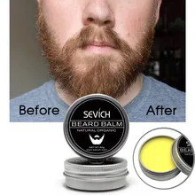 60 г натуральный крем для бороды быстро растущий органический воск для бороды сглаживающий смягчитель для бороды уменьшенный крем для бороды мужской крем для бороды Y12.25