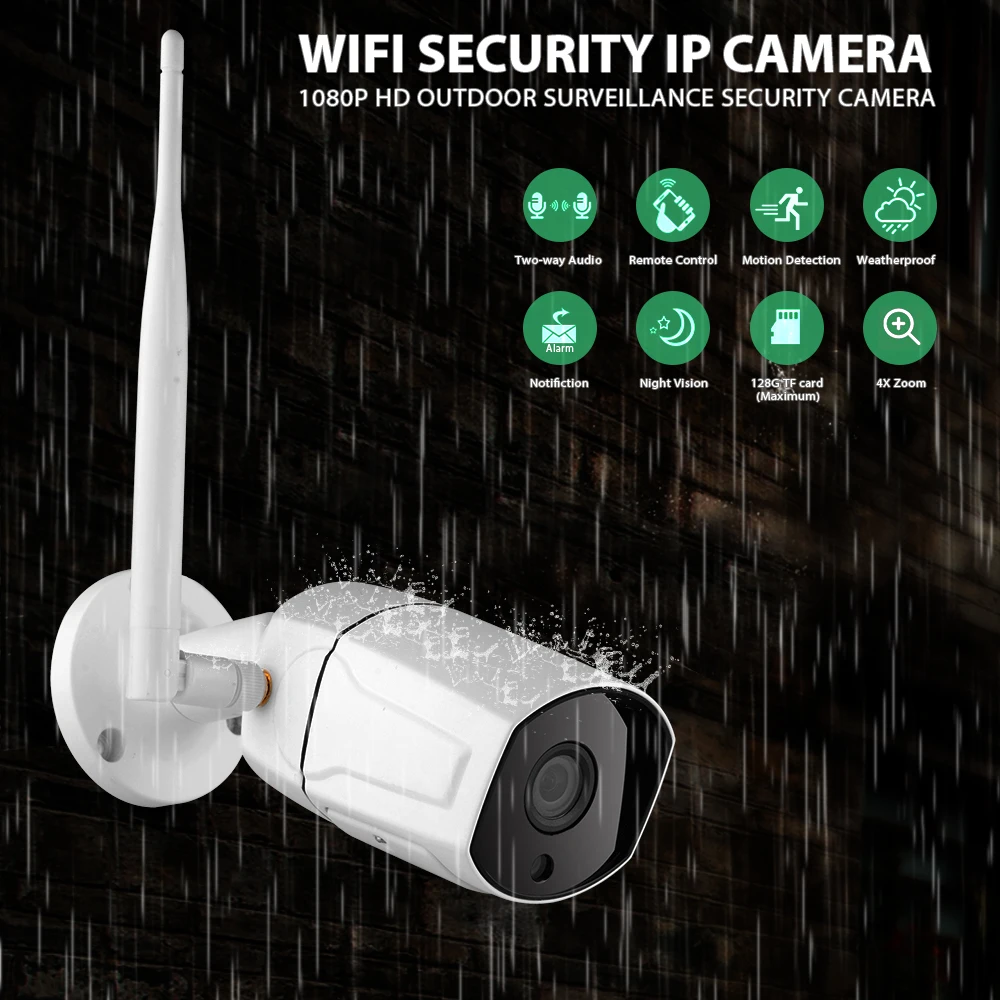 Умная IP Камера WANSCAM K23 1080P светодиодсветодиодный инфракрасное ночное видение Wi Fi
