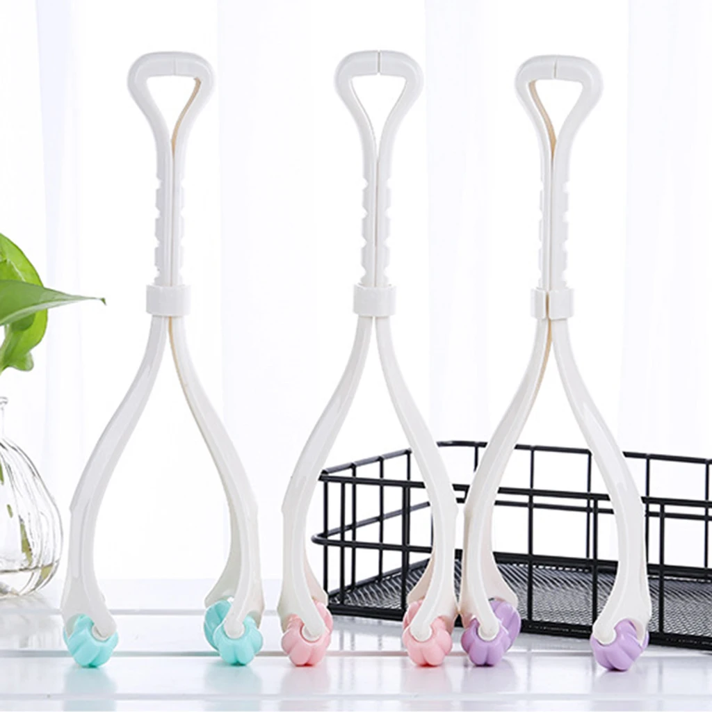 Facial Face Up Roller Massager Plastic Facial Massager Skin Firming Slimming Remove Double Chin Neck Lift 2 in 1 Beauty Tools