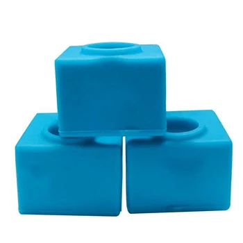 

3Pcs Mk10 Silicone Socks Instead Ceramic Insulation For Wanhao Dupicator D4/I3/Dremel I3 Makerbot 2 Qidi Tech Flashforge Silicon