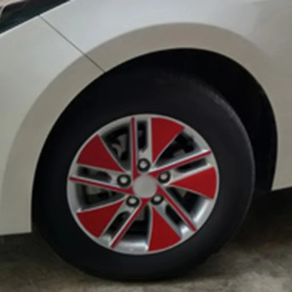 Декоративные наклейки для автомобильных колес из углеродного волокна для Toyota New Corolla автозапчасти