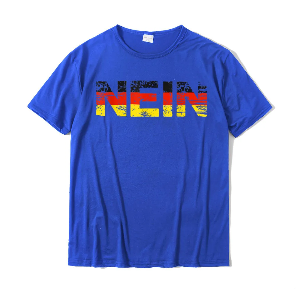 3D Printed Tops Shirt Latest O-Neck Fashionable Short Sleeve 100% Cotton Men T-Shirt Slim Fit Tops & Tees Top Quality Germany nein Funny German Oktoberfest apparel T-Shirt__19246 blue