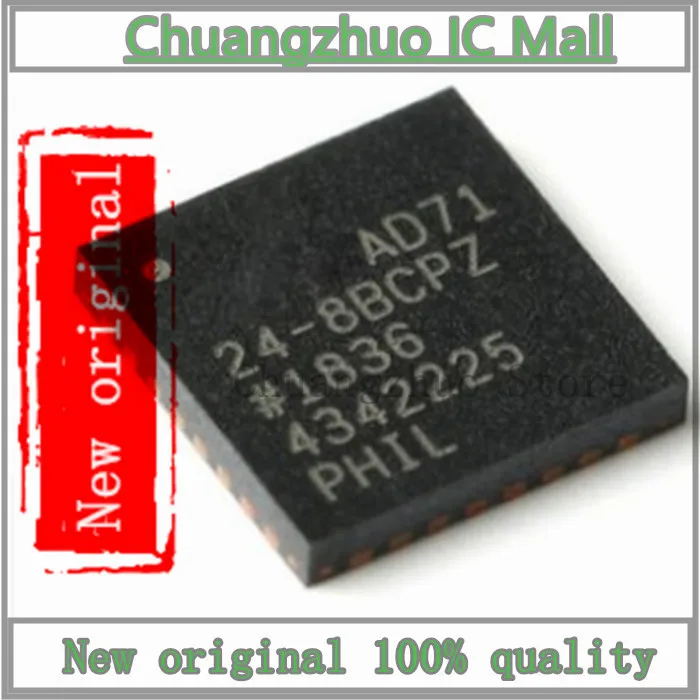 10 шт./лот Φ AD7124 AD7124-8BCPZ AD71 24-8BCPZ SMD IC Chip новый оригинальный | Электроника