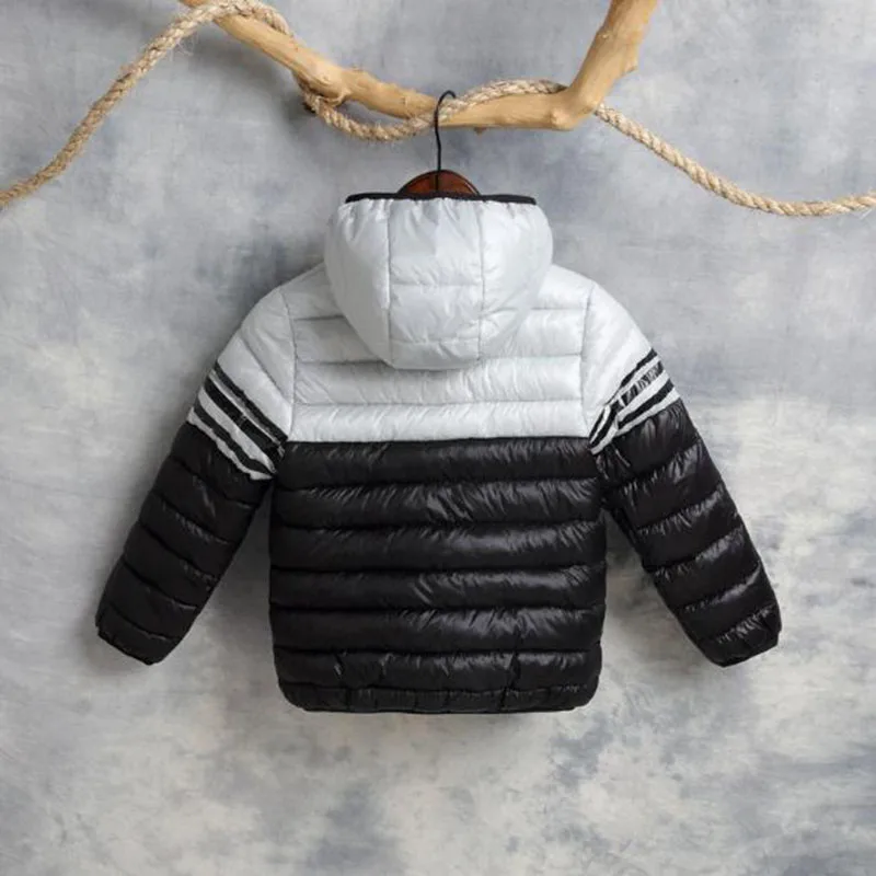 Зимняя куртка с капюшоном теплое пуховое пальто детская теплая одежда хлопковый комбинезон для новорожденного детский зимний комбинезон