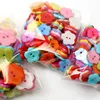 100Pcs Cute Plum Blossom Flower Buttons,Sewing Buttons Craft DIY Children's Handmade Buttons,Children's Sweater Buttons 2