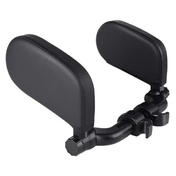 

Car Seat Headrest Pillow, 360 Degree Adjustable Seat Head Memory Foam Neck Pillows with Sliding Bar for Children Adults