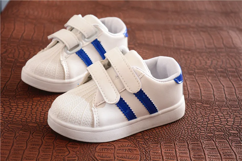 Hot sales New brand baby shoes high quality all season hook&Loop baby girls boys shoes classic tennis baby sneakers