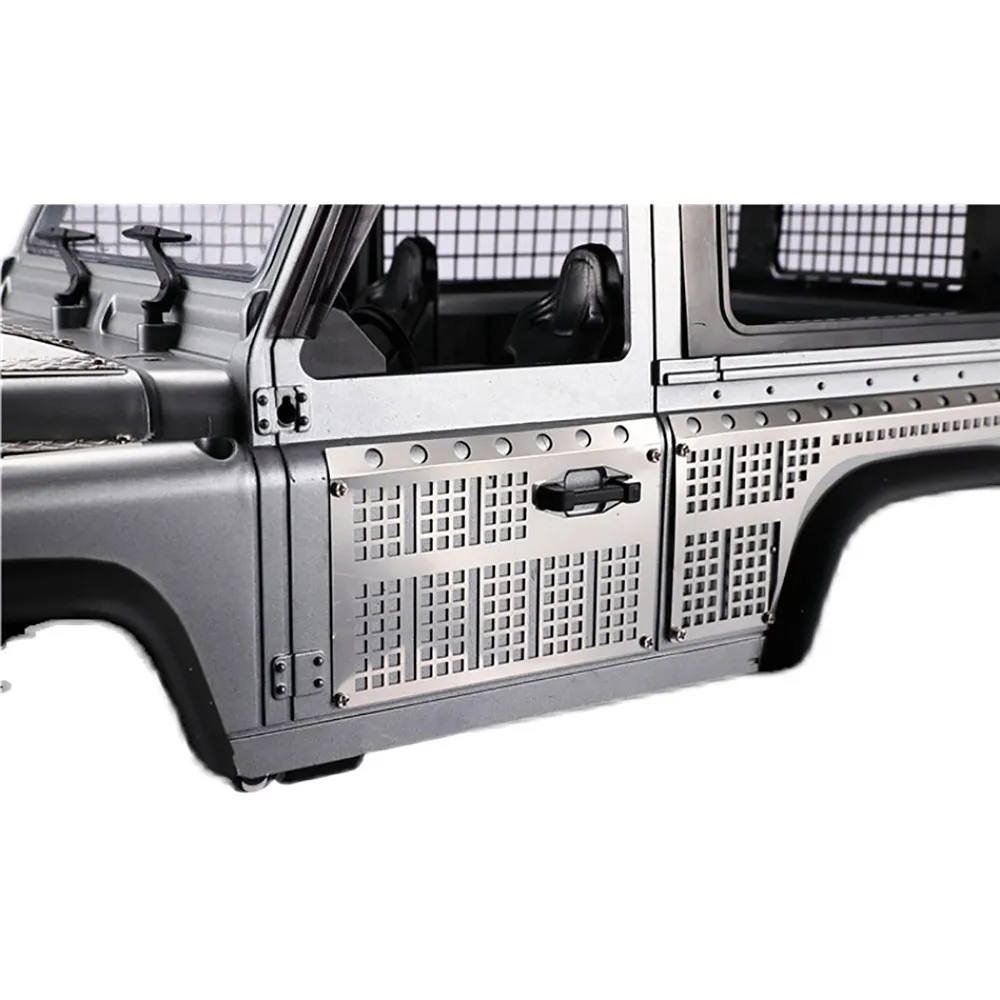 

Car Body Encirclement Wide Body Decorative Anti-skid Plate DIY for MN Defender D90 RC Car Accessories