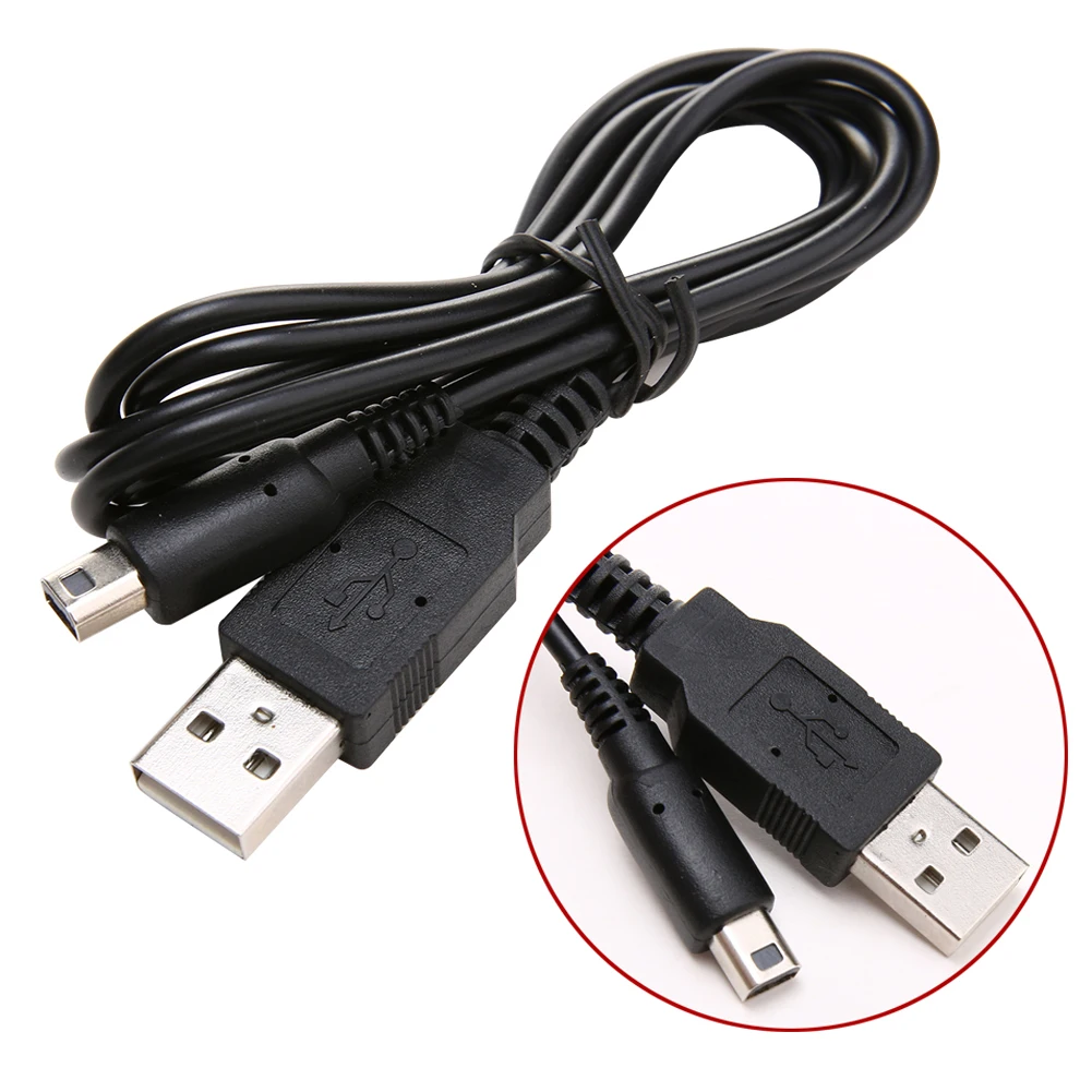 1 м USB Зарядное устройство кабель для Nintendo 2DS NDSI 3DS 3dsxl Новый высокое качество ПК или