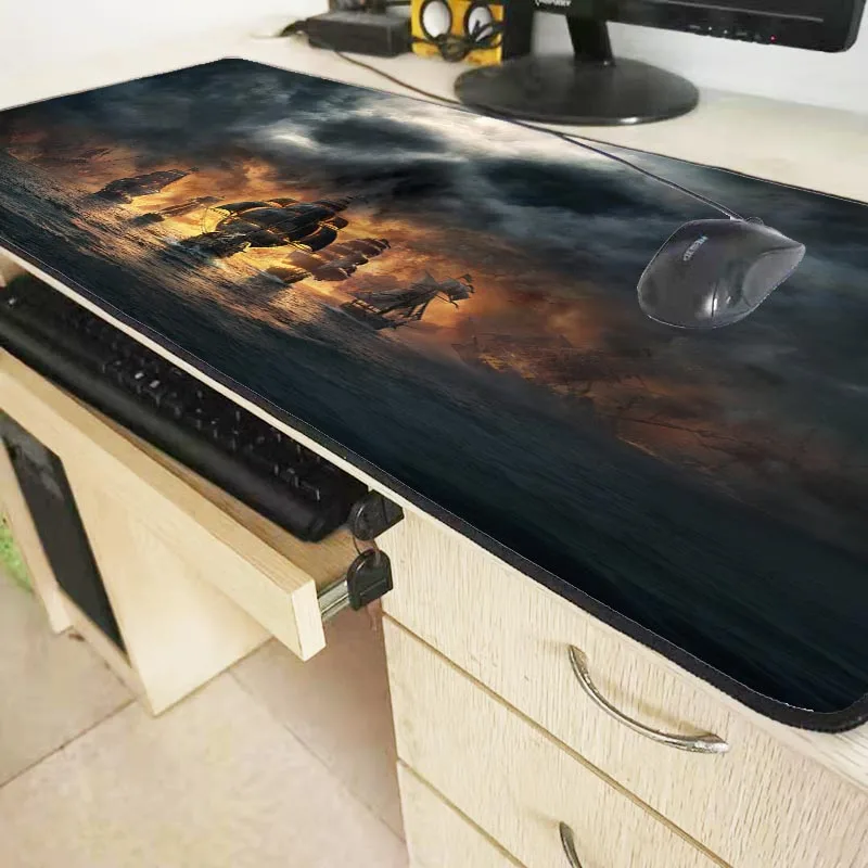  Skull And Soldier Extended Speed Edition For LOL CSGO DOTA Gaming Large Mouse Pad PC Mat 700x300x3m