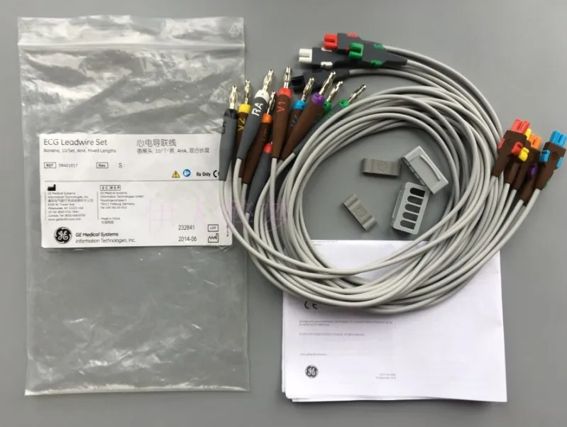 

GE Imported MAC5000 Series ECG Machine ECG Lead Wire With Banana Connector