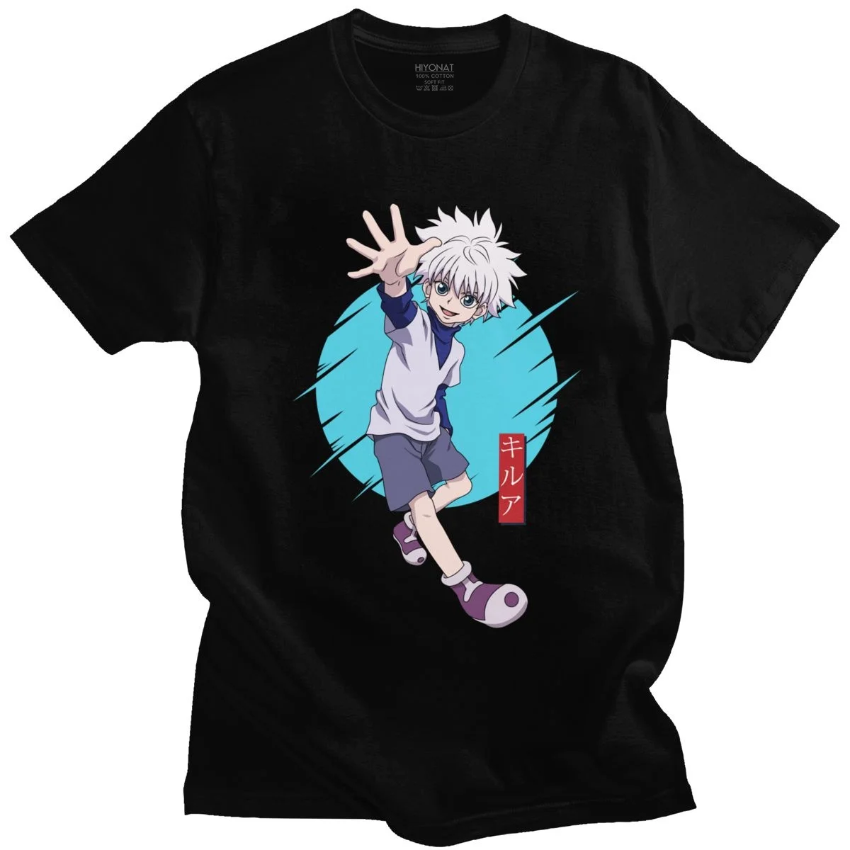 Забавные мужские футболки Hunter X футболка с изображением охотника короткими