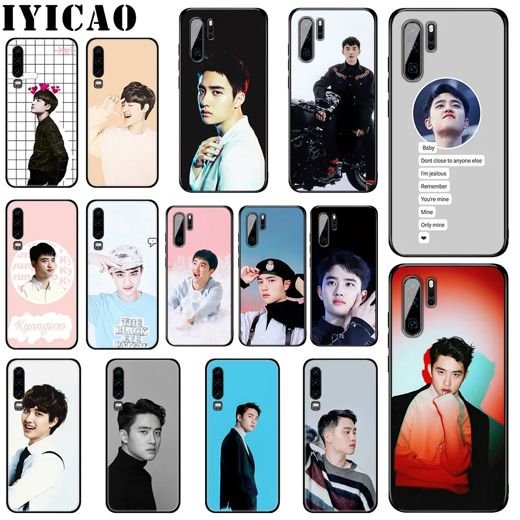 IYICAO EXO D.O. Doh Kyungsoo Soft Silicone Case for Huawei P Smart Z Plus 2019 P30 P20 P10 Lite Pro Phone |