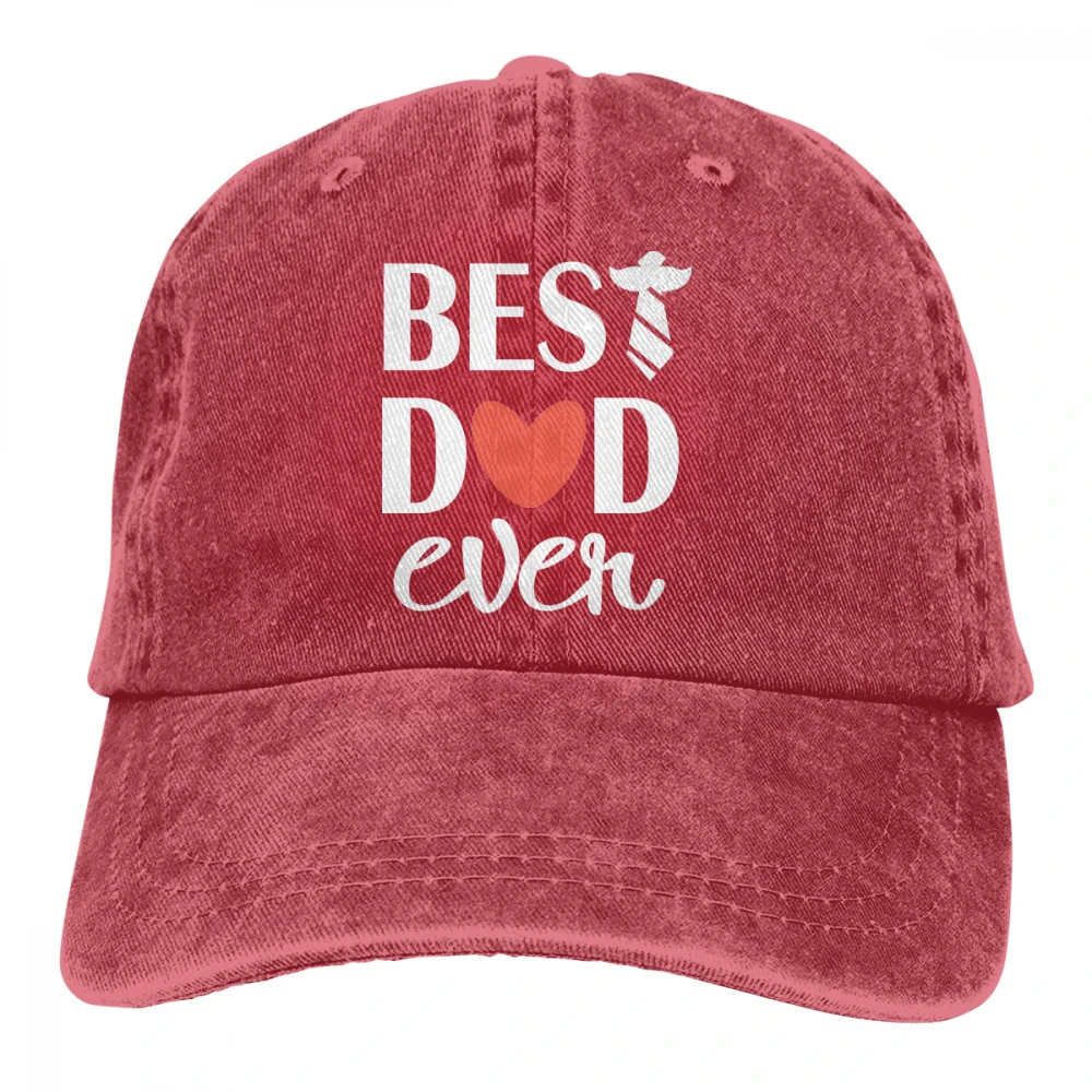 Best Daddy Ever Casquette черные унисекс Мужские Женские джинсовые бейсболка с ремешком кепки регулируемые Гольф папа шляпа
