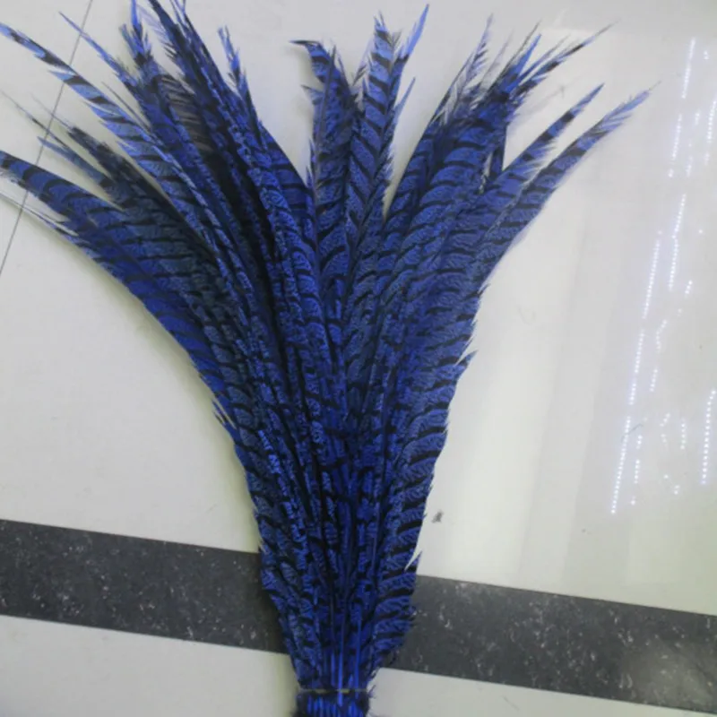 10 pcs/lot 32-40 inch/80-100 cm sapphire Lady Amherst Pheasant feather for Home Decoration,Wedding Party Decoration