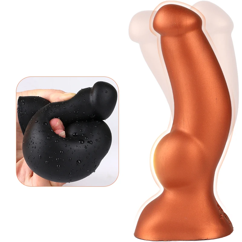 Prostate Massager Silicone Anal Plugs For Anus Expansion Vaginal Dilation Sex Toys Erotic Butt Plug Suction Cup Dildo Shop |