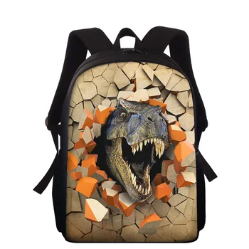 

Custom Pattern Animal Horse Dinosaur School Bag Schoolbags Teenagers Girls Boys Student Travel Book Bag Kids Mochila Backpack