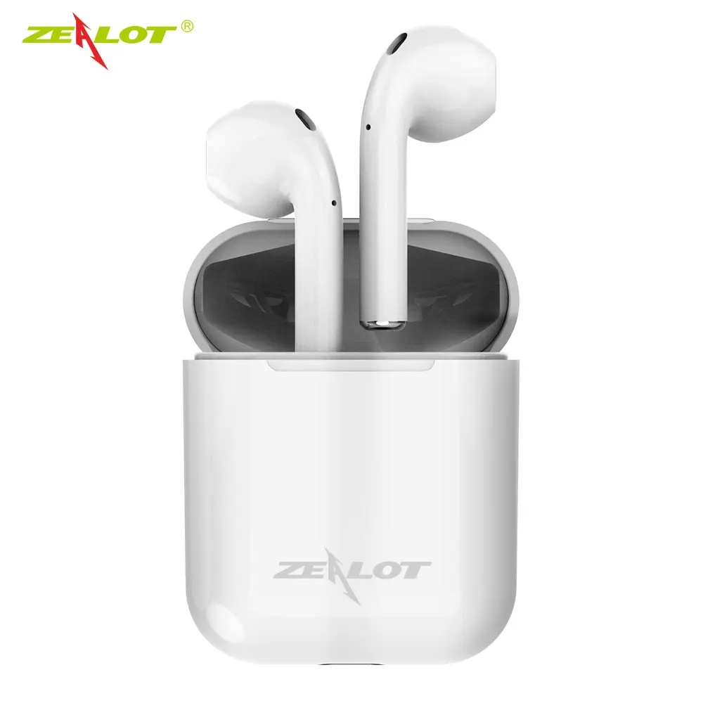 

Zealot H20 TWS 5.0 Bluetooth Headphone Earbuds Mini Wireless In-Ear Earphone with Charging Box