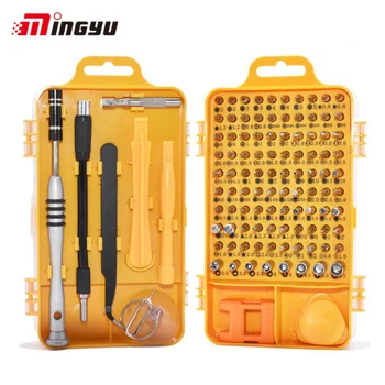 

110 in 1 Precision Screwdriver Bit Set For Computer Mobile Phone Watch Electronic Device Repairing Mini Screw Driver Multi Tool