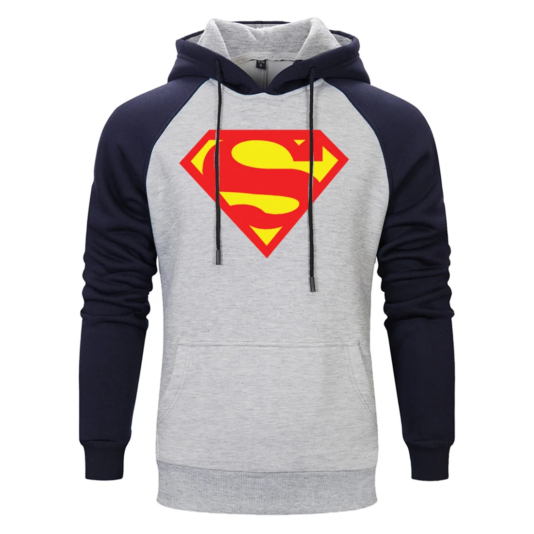 Модное осеннее пальто Супермена, мужская толстовка с капюшоном с супергероями, топ sudadera hombre, крутая уличная одежда Супермена