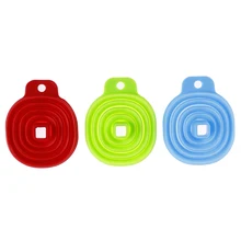 9,5*7,5*8,5*1,5 см Воронка кухонные инструменты для дома складная телескопическая Воронка с длинным горлом креативная Бытовая дозирующая жидкость