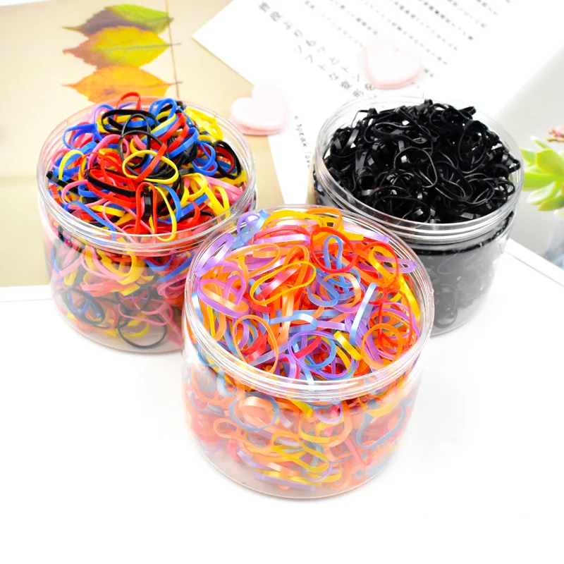 US $178.00 30setlot 500pcsset Simple Multi Disposable Hair Band Elasticity Boxpacked Rubber Band Hair Styling Tools Accessories HA1356
