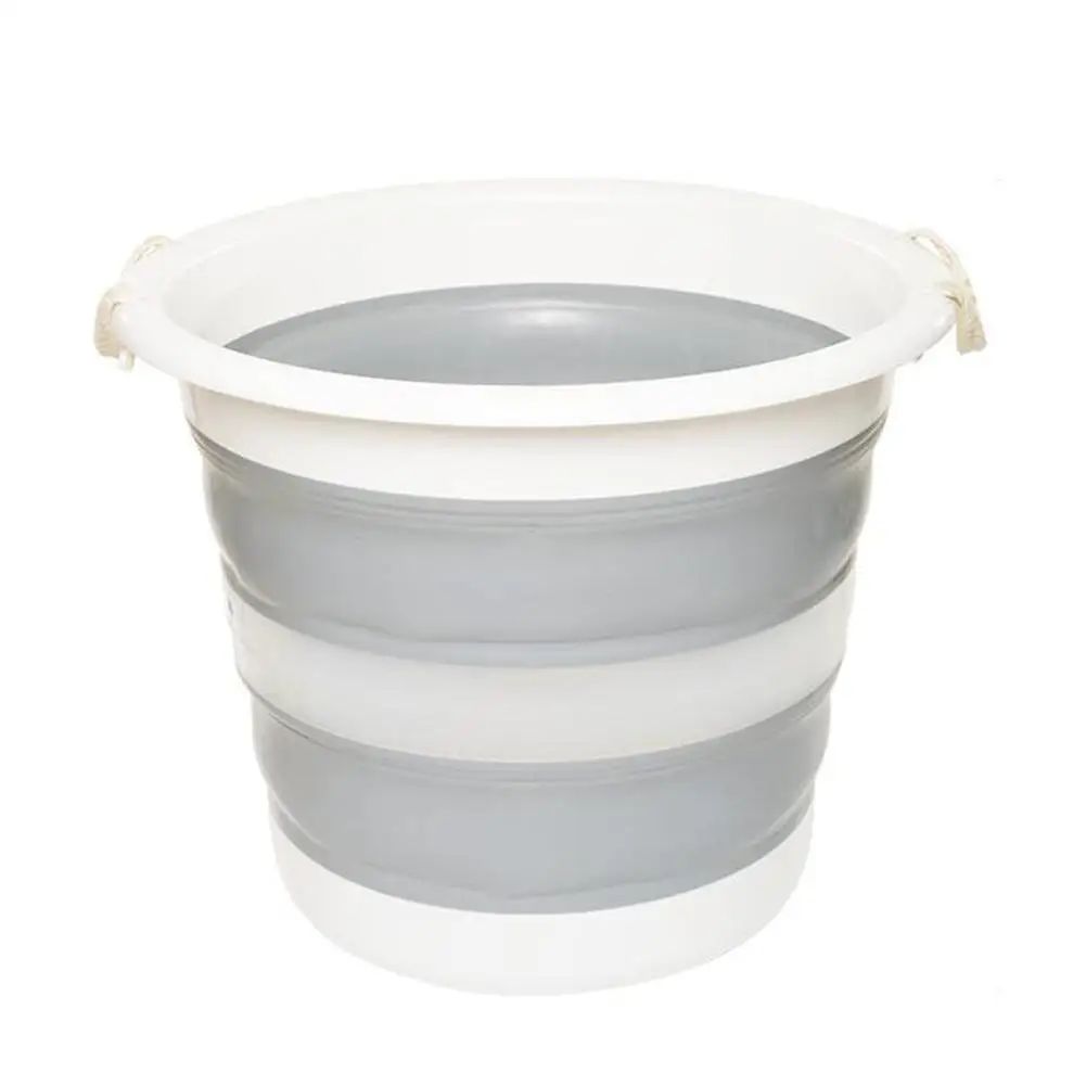 

30L PP Folding Thick Bucket with Large Capacity Portable Premium Collapsible Basket for Water Storage Home Laundry Bath 20E