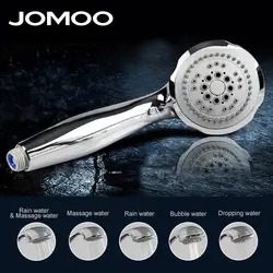 Ручной душ душевая лейка насадака JOMOO Хром Высокое качество 5 режимом ABS пластик хром JOMOO№S02015