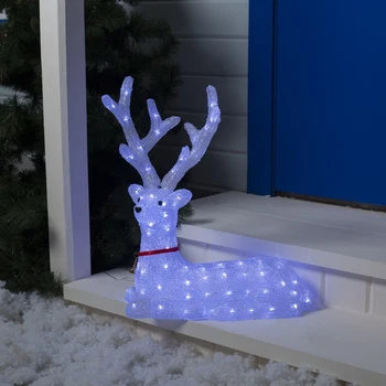 

The figure is acrylic. "Deer noble" 55x21x55 cm, counter. low voltage, 96 LED, 24 V 4357273