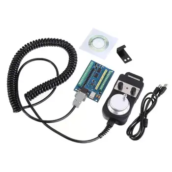 

CNC Driver Board USB Engraving Machine 5-Axis with MPG Stepper Motor Controller Card + Industrial Handwheel