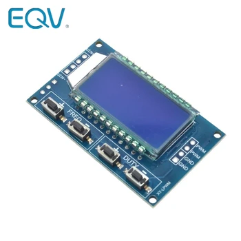 

Signal Generator PWM Pulse Frequency Duty Cycle Adjustable Module LCD Display 1Hz-150Khz 3.3V-30V PWM Board Module