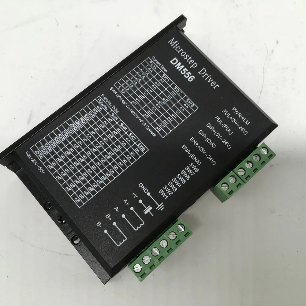 Редуктор скорости Nema23 нм 56 мм редуктор 10:1 RV30 5.6A DM556 комплект привода с ЧПУ 90