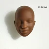 Nude Head for Makeup DIY 1/6 or 1/8 Size Ob11 Mini Cute Baby Girl Soft Doll Head without Makeup ► Photo 3/3