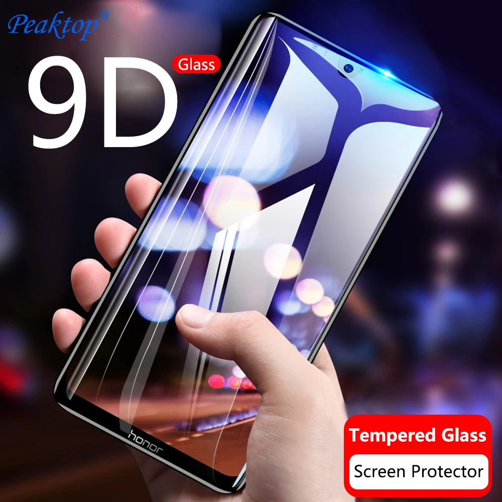 2 шт 9D закаленное защитное стекло для экрана Honor 8A Flim Защитное huawei V20 View 20 10 Lite Note 8X