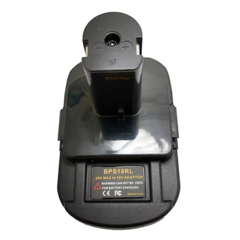 

BPS18RL Battery Adapter For Black&Decker For Stanley For Porter Cable 20V Lithium Battery For Ryobi 18V P108 Battery
